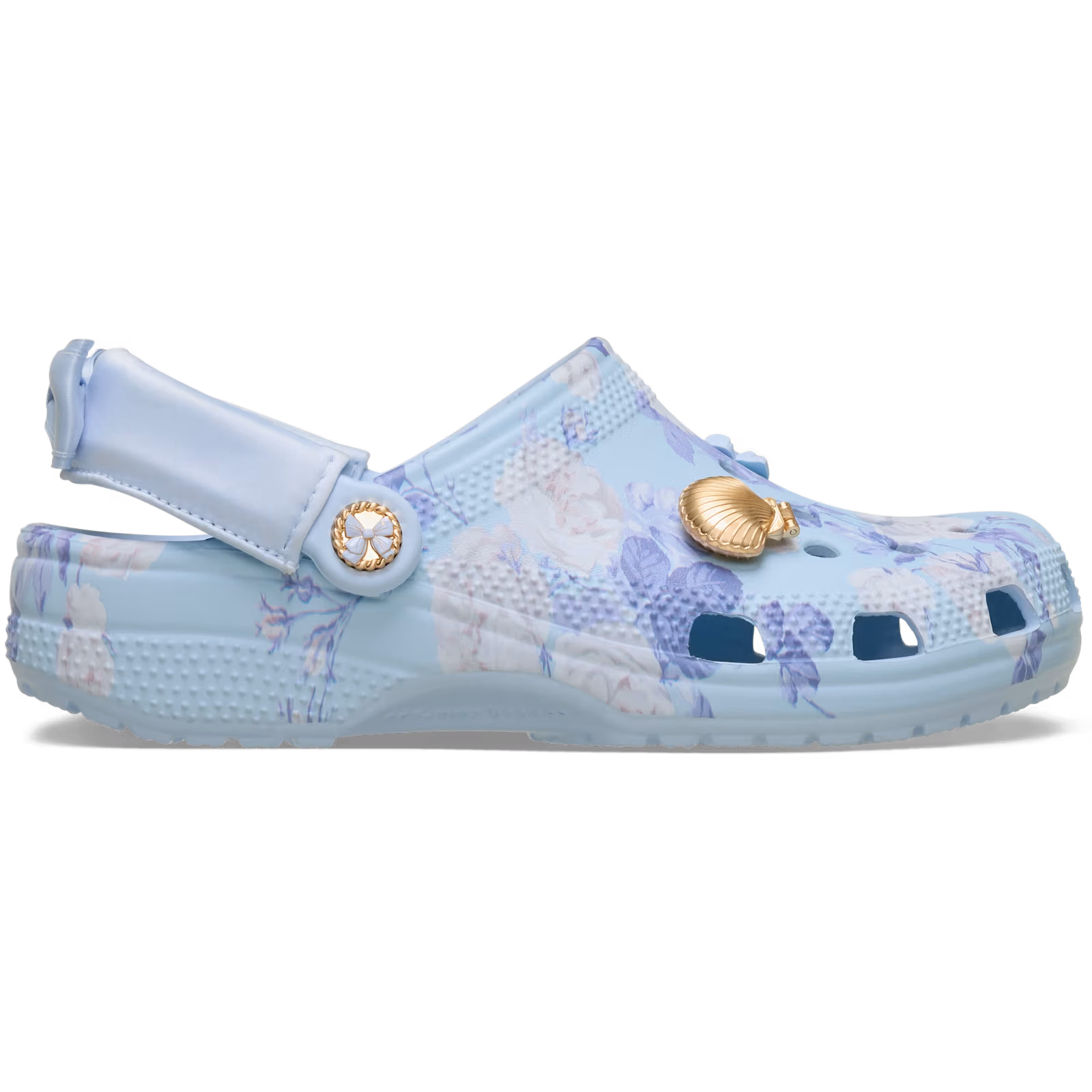 Crocs x LoveShackFancy Blue Classic Clog thumbnail