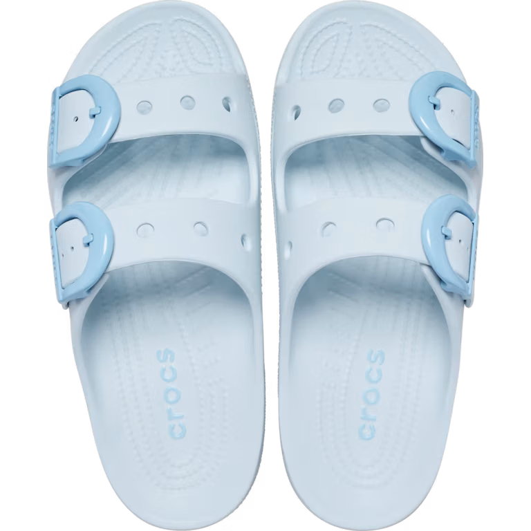 Crocs Saturday Enamel Buckle Sandal Femme thumbnail