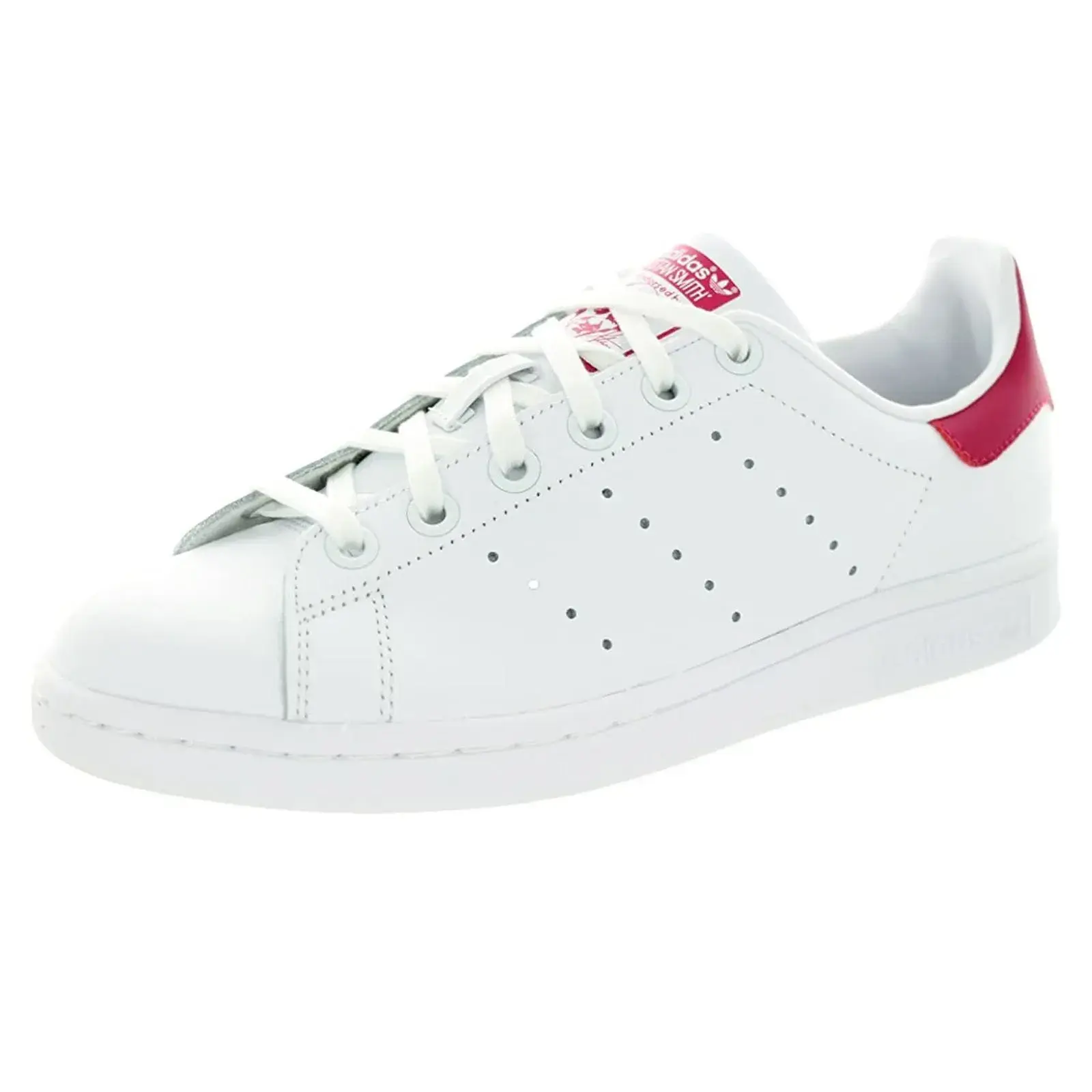 Adidas Stan Smith - Core white / Pink thumbnail