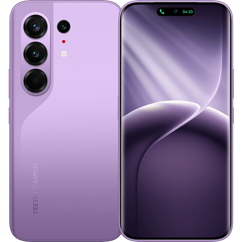 Smartphone TECNO CAMON 50 Pro - AMOLED incurvé 144 Hz, 256 Go, zoom 3X thumbnail