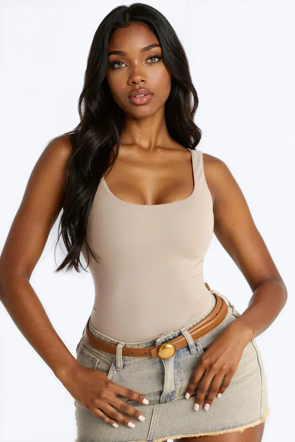 Body Femme en Jersey Doublé