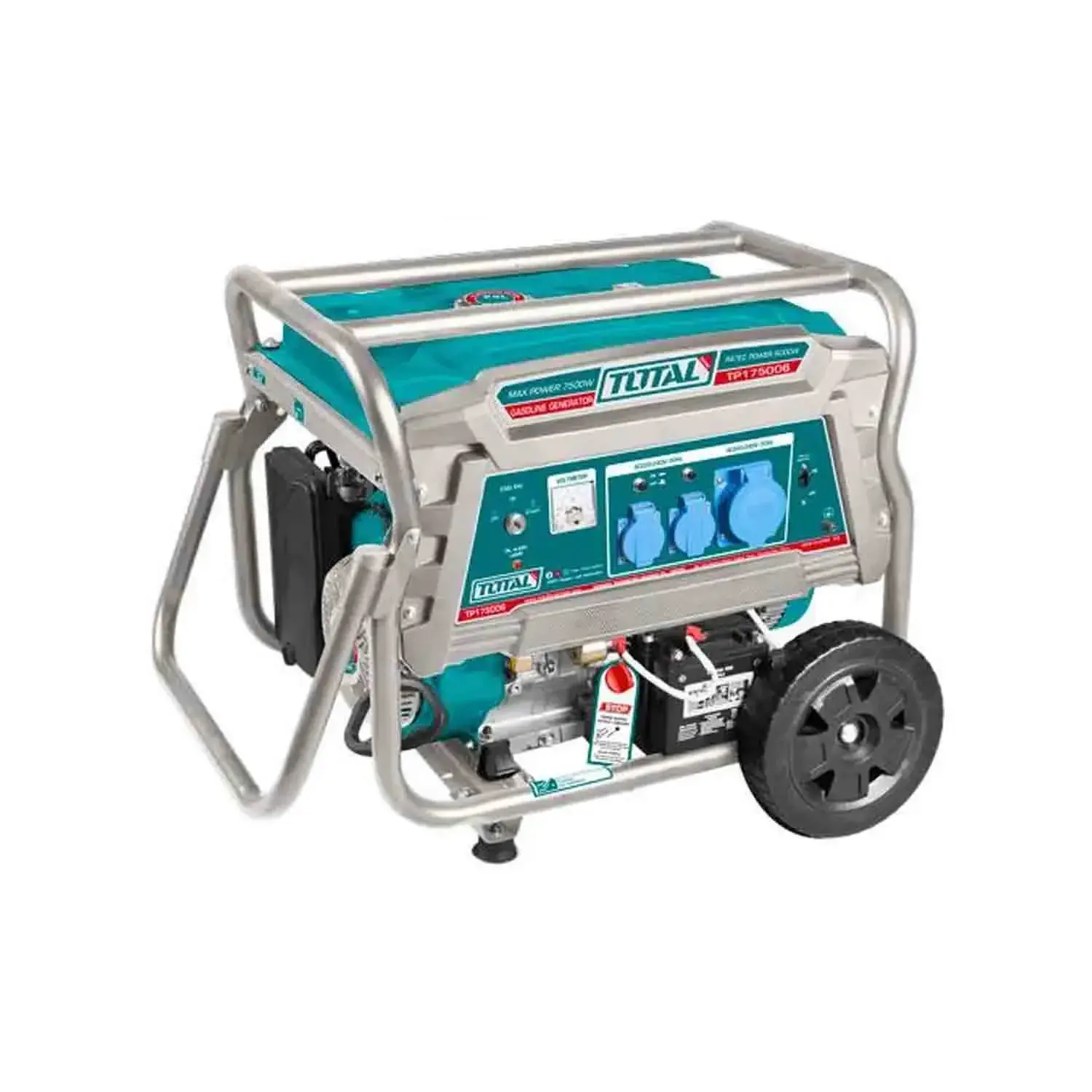 Groupe électrogène essence industriel Total 6,0 / 7,5 kW TP175006