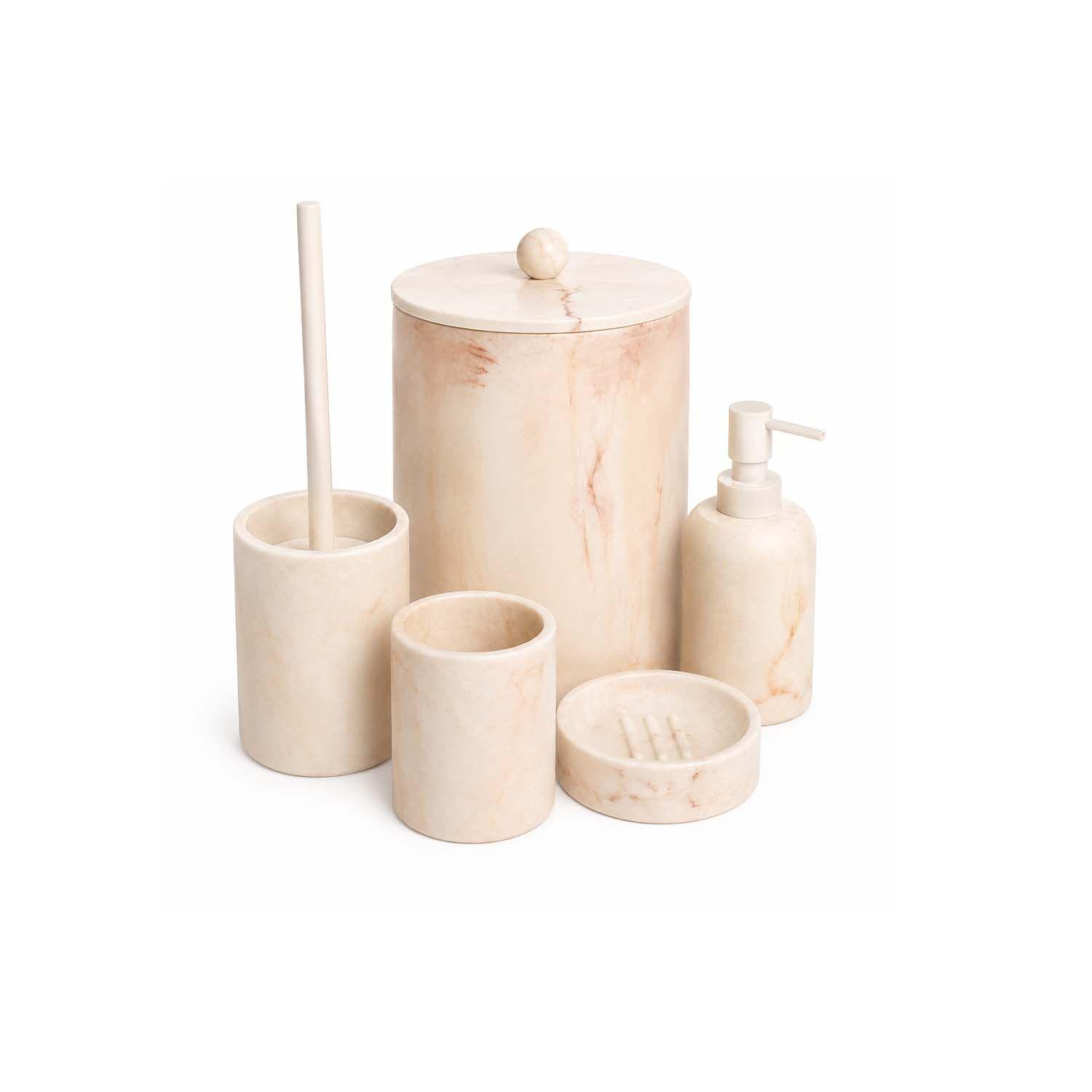 Set d'accessoires de salle de bain 5 pièces Irya Terra