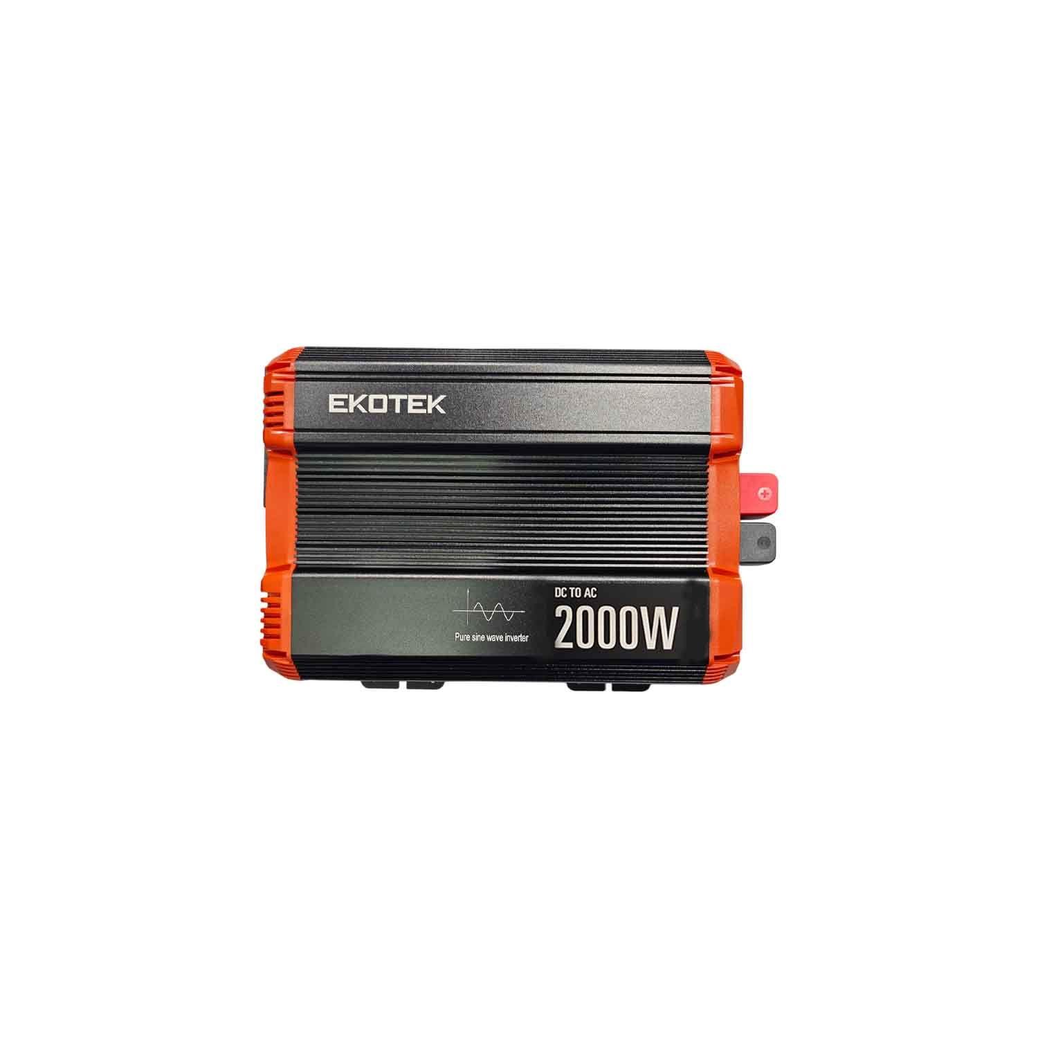Onduleur pur sinus Ekotek ET-PSC2000 2000 W 12 V - Pic 4000 W