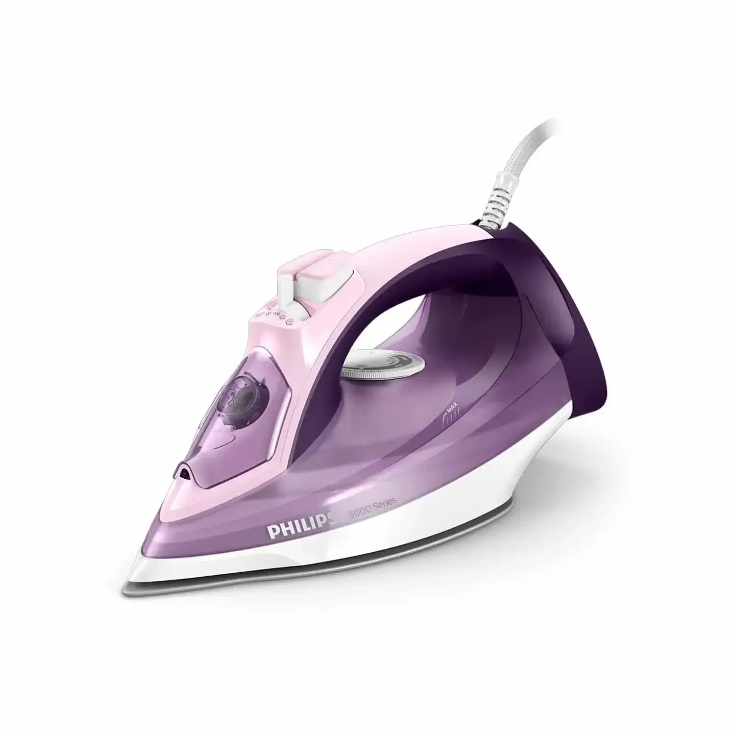 Fer à repasser vapeur Philips DST5020/36 - 2400 W, effet pressing 180 g, rouge