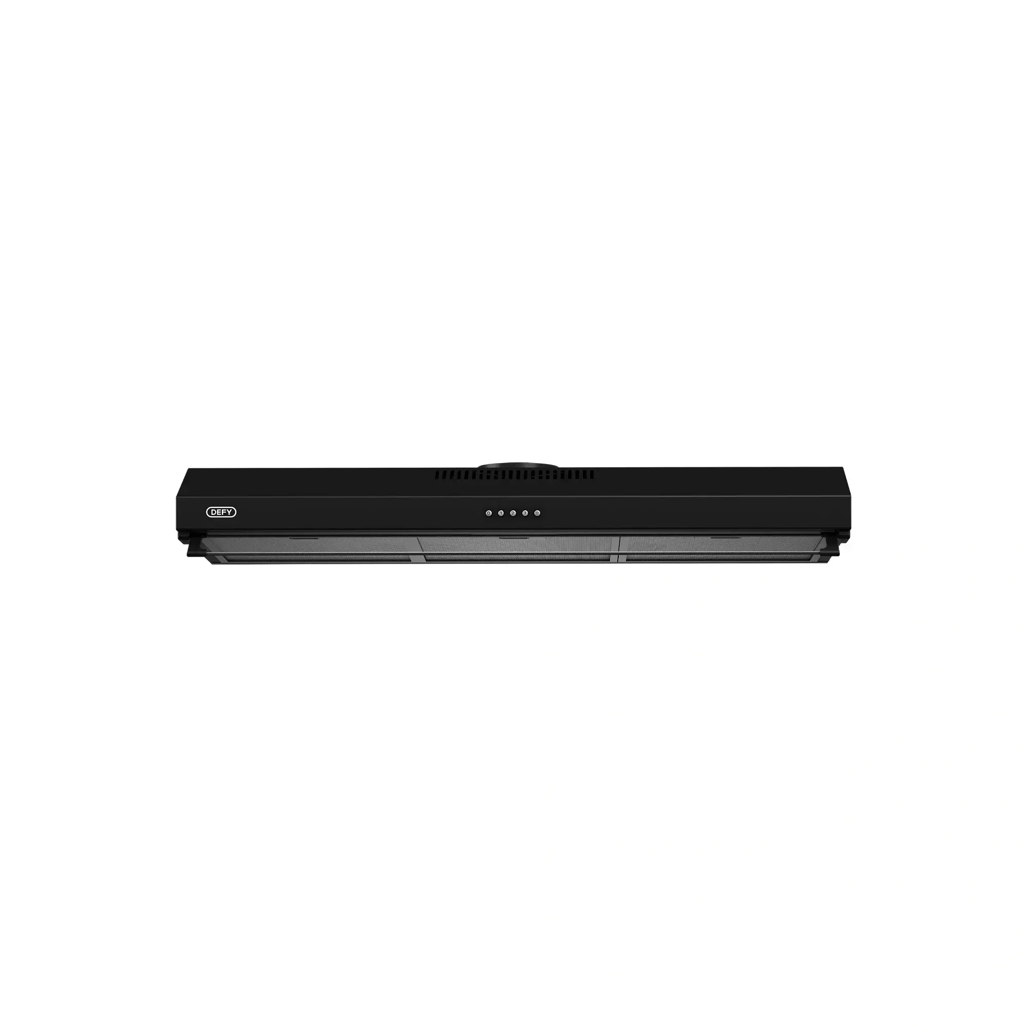 Hotte de cuisine Defy DCH-90B 90 cm - 3 vitesses, LED, Noir
