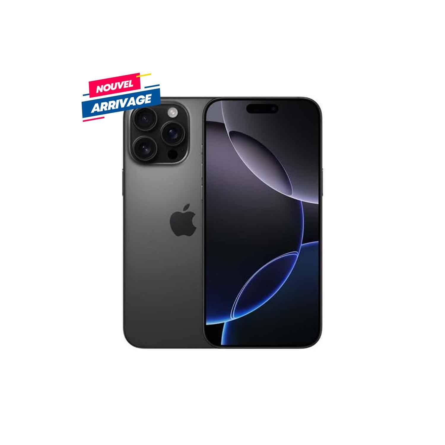 Smartphone Apple iPhone 16 Pro 256 Go - Titane noir