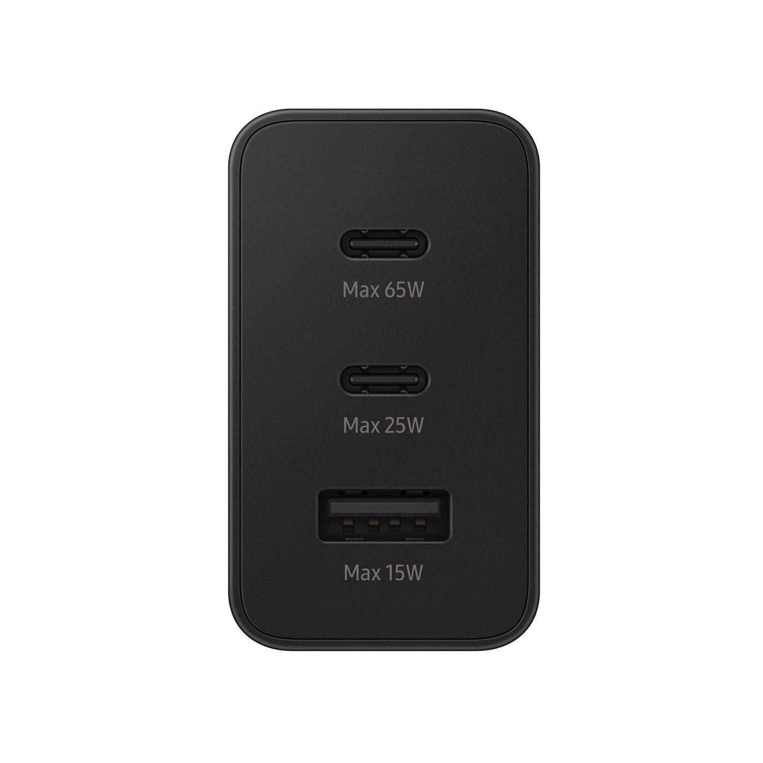 Chargeur secteur Samsung Trio 65 W - 3 ports
