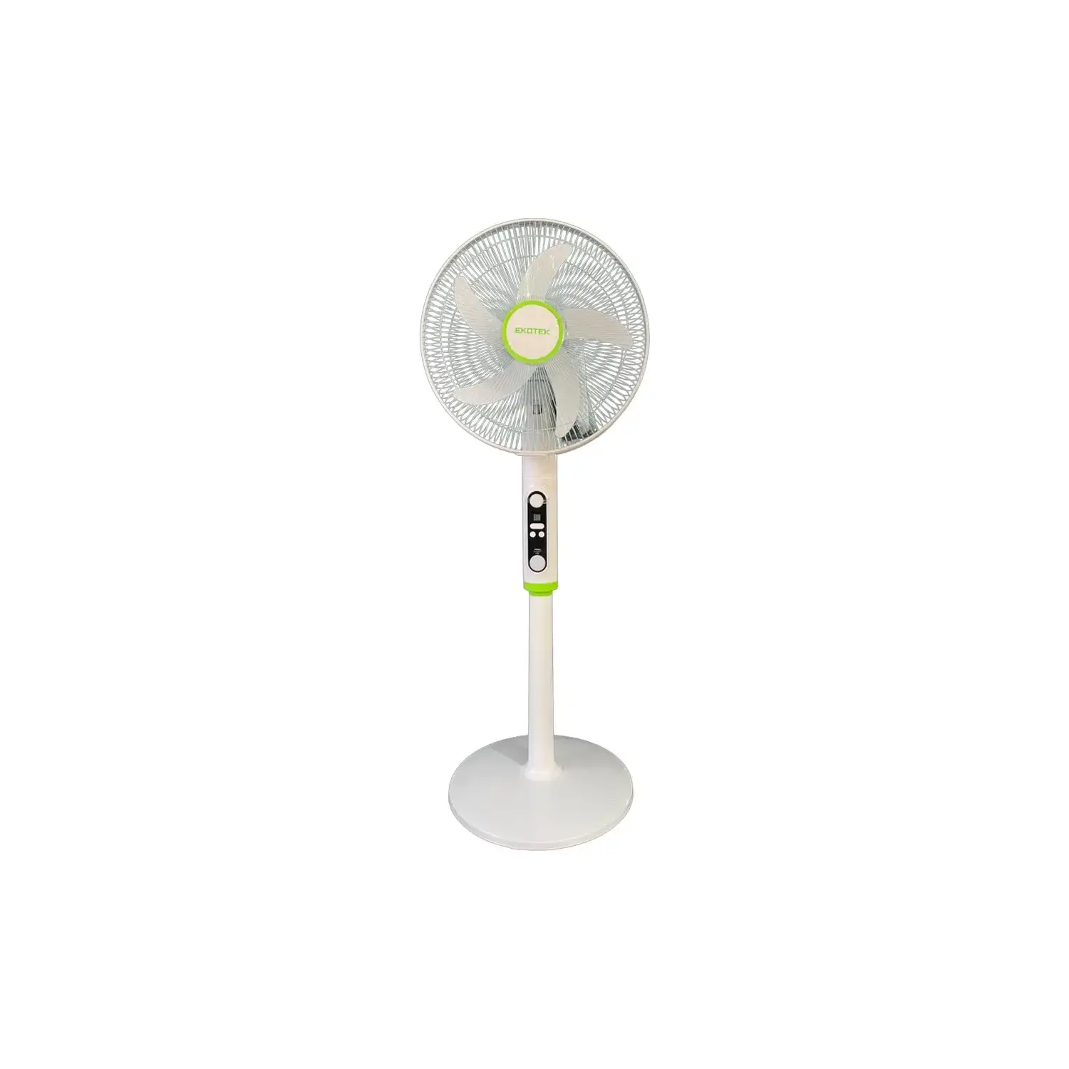 Ventilateur rechargeable Ekotek Artic Plus 16" - Batterie lithium, solaire