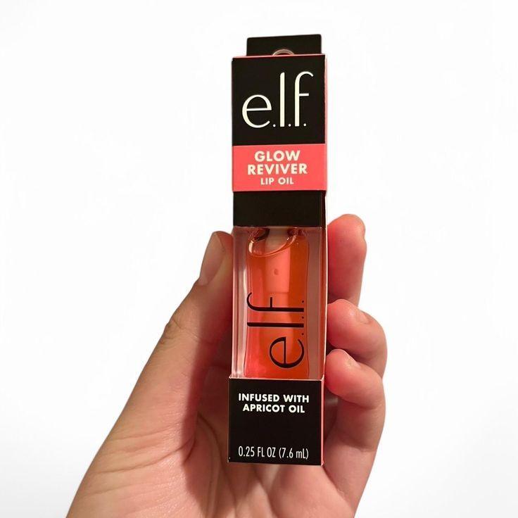 E.L.F. Glow Reviver – Huile Éclat Visage Infusée à l’Huile d’Abricot