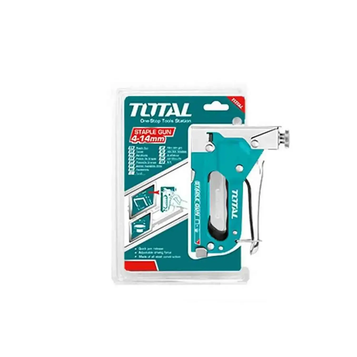 Agrafeuse manuelle Total 4-14 mm THT311425