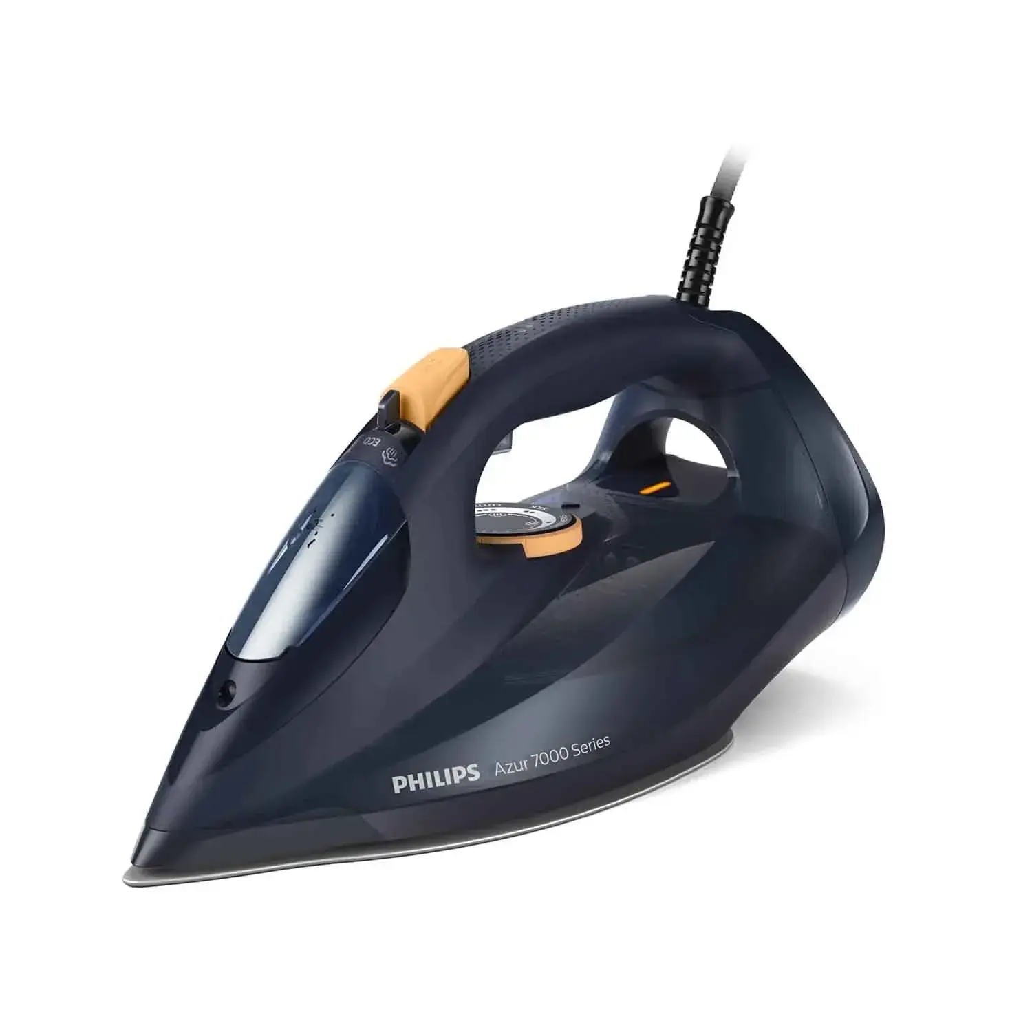 Fer à repasser vapeur Philips DST7060/26 - 3000 W, 55 g/min, bleu et jaune