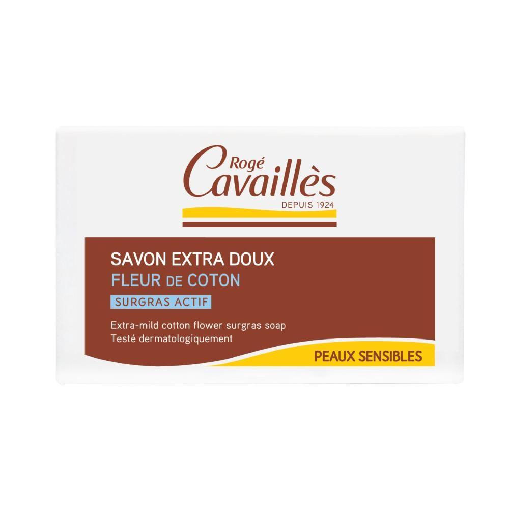 Rogé Cavaillès Savon Fleur de Coton Peaux Sensibles 150 g