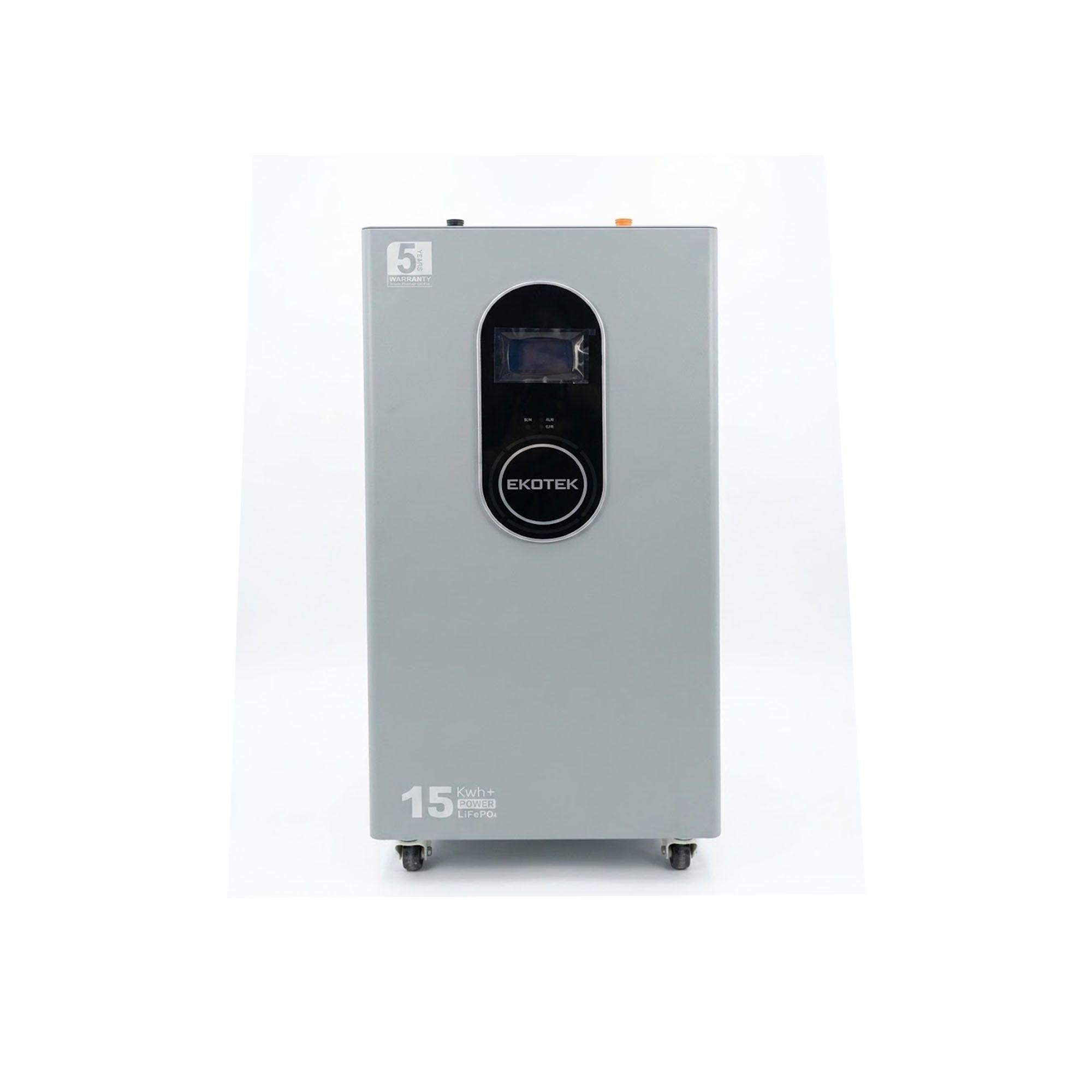 Batterie lithium LiFePO4 Ekotek Pro Flow 15 kWh 300 Ah 51,2 V - ET-303-512/300B