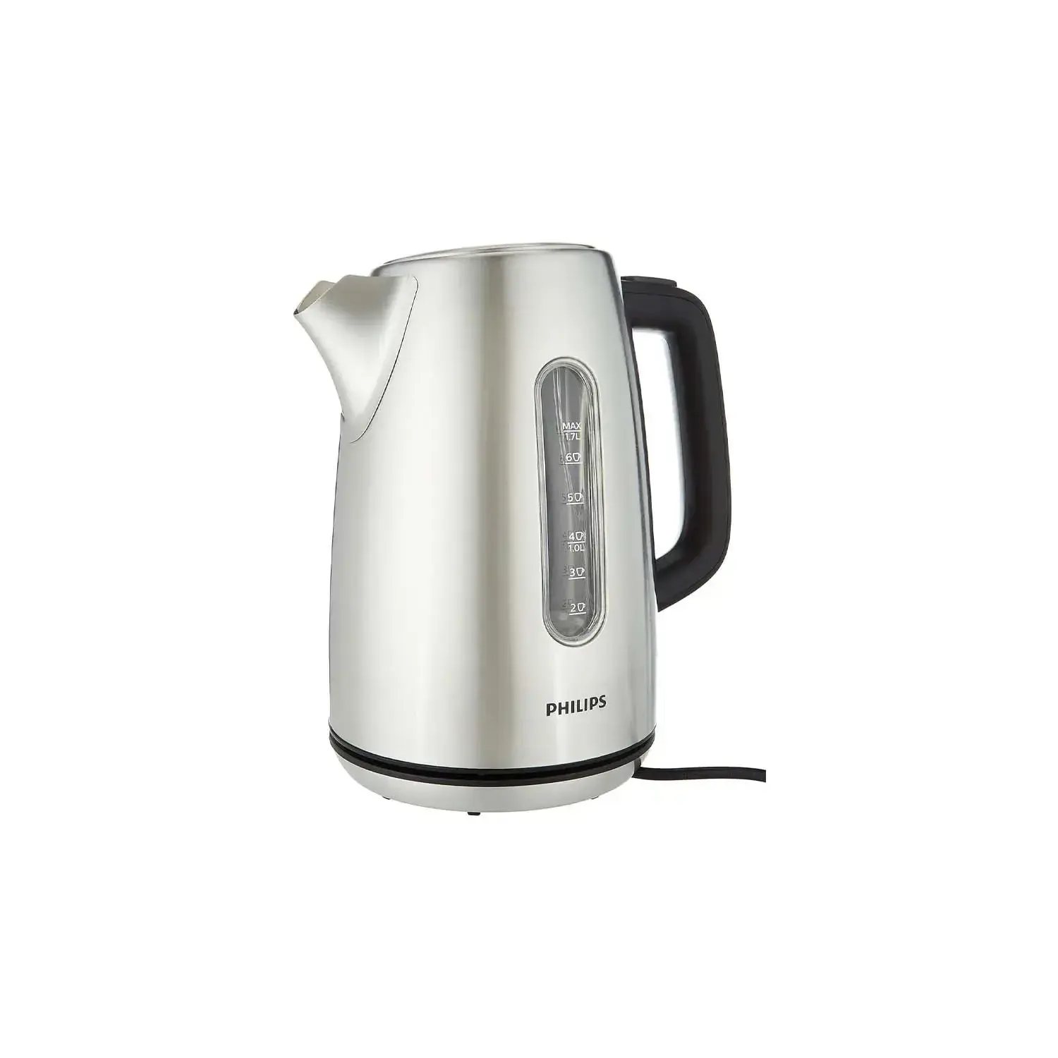 Bouilloire 100 % inox Philips Viva HD9357/12 1,7 L - LED bleue