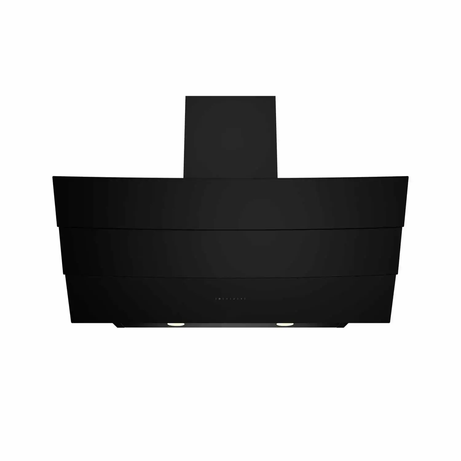 Hotte inclinée Defy DCH-900 90 cm - Verre noir, commandes tactiles