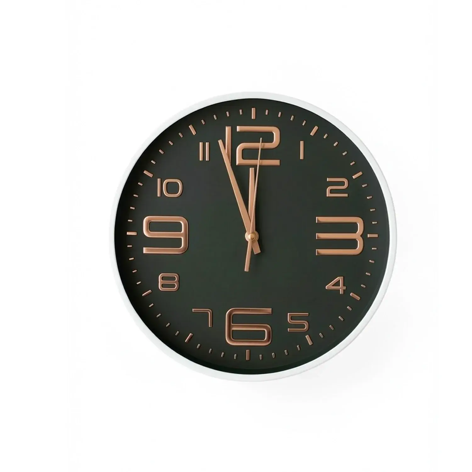 Horloge murale 30x30 cm - Vert