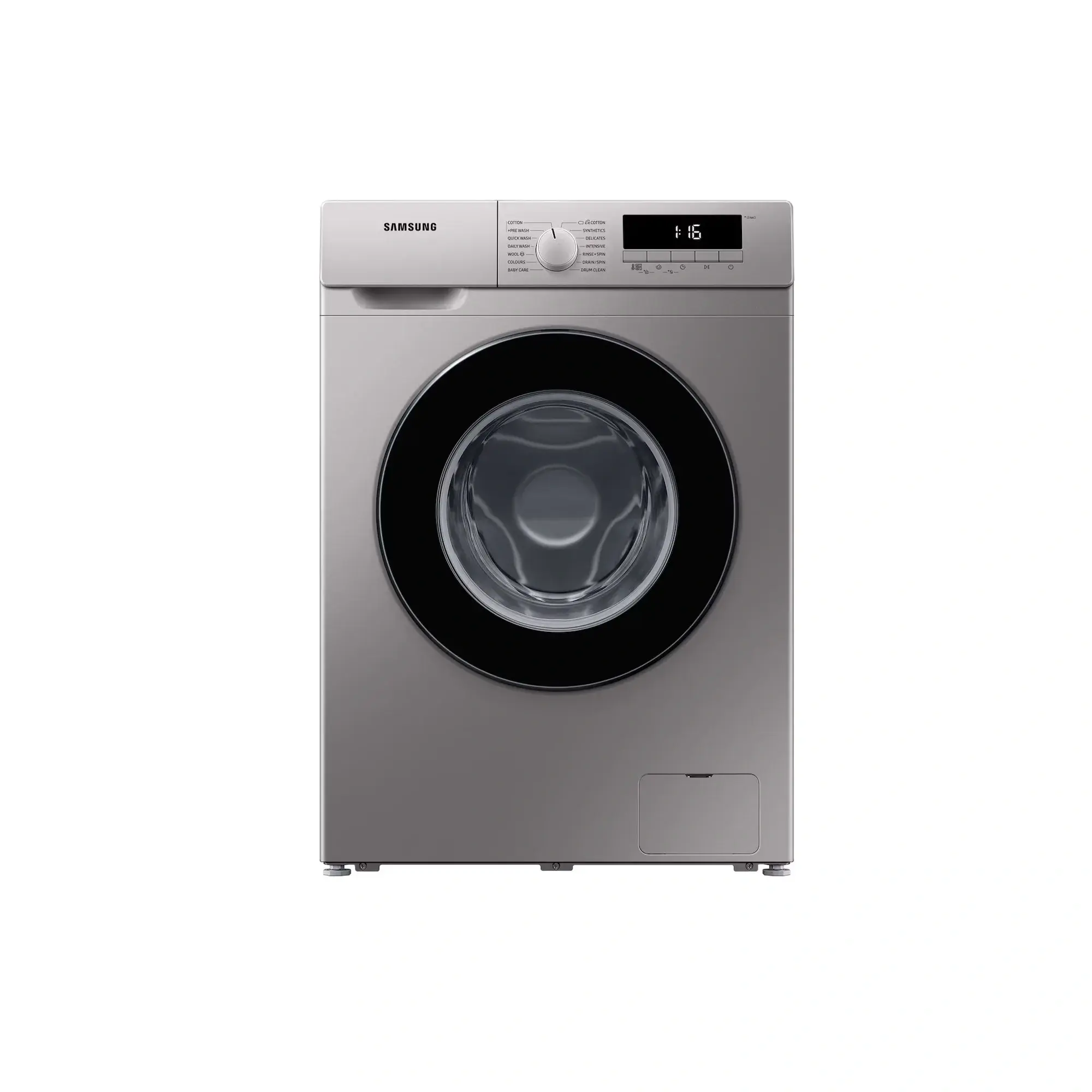 Lave-linge hublot Samsung WW70T3010BS 7 kg - Silver, porte noire