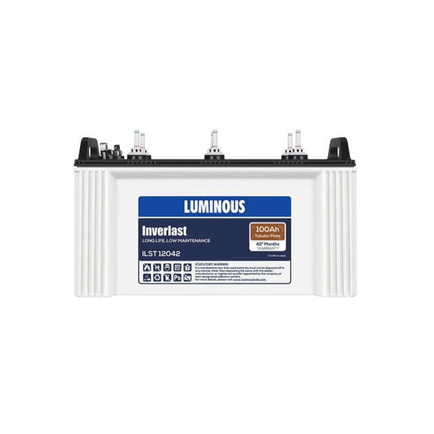 Batterie tubulaire Luminous ILTTEX-100 100Ah 12V - Tall Tubular