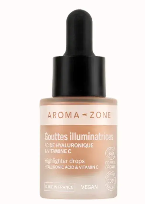 Aroma-Zone Glow Drops Illuminateurs – Gouttes Éclat pour le Visage