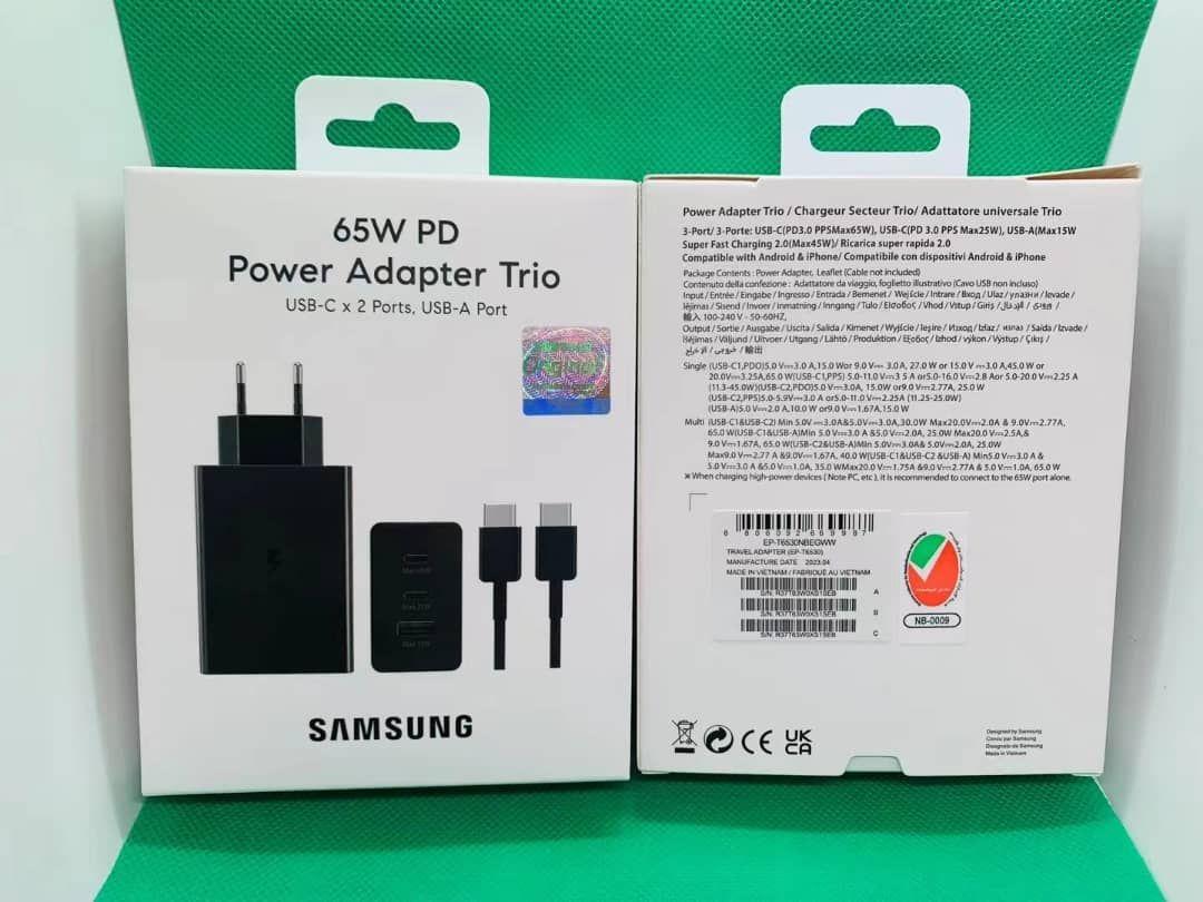 Adaptateur Samsung Trio 65 W