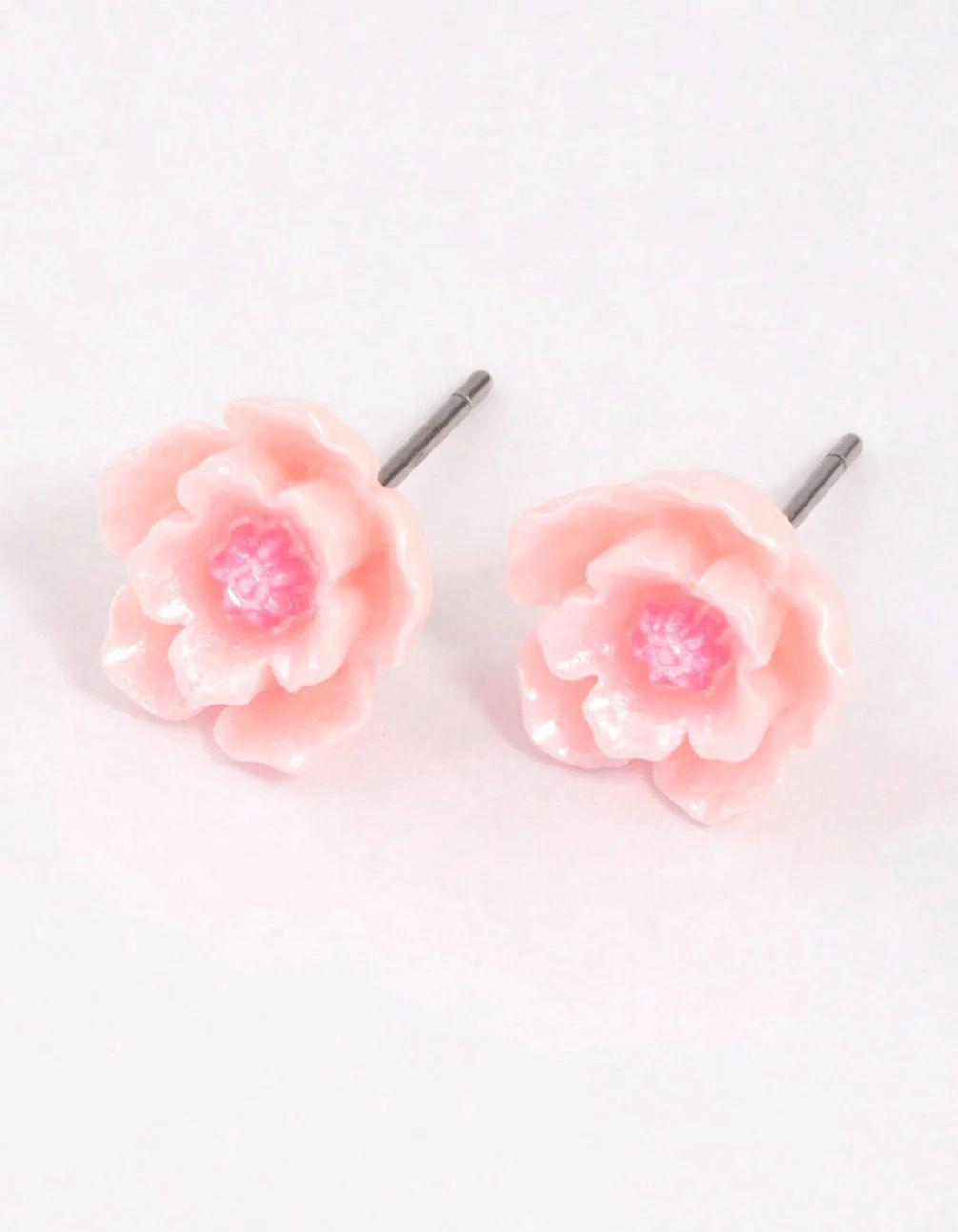 Boucles d’Oreilles Clou Fleurs