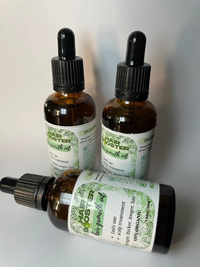 Huile Capillaire Naturelle – Pousse Rapide