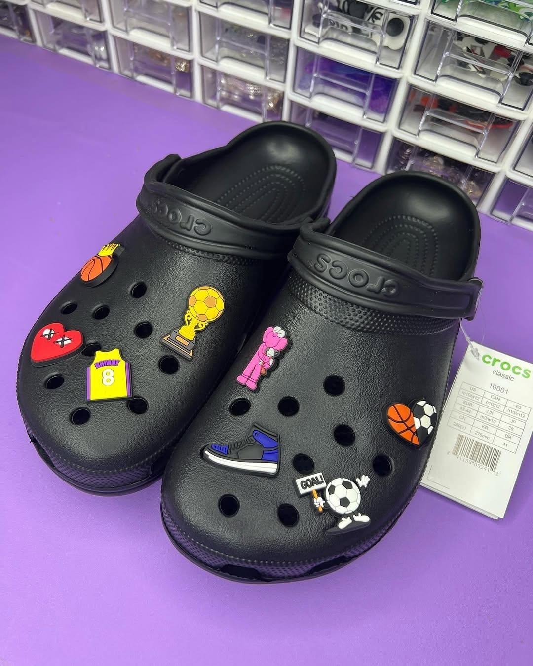 Crocs Noires – Haute Qualité