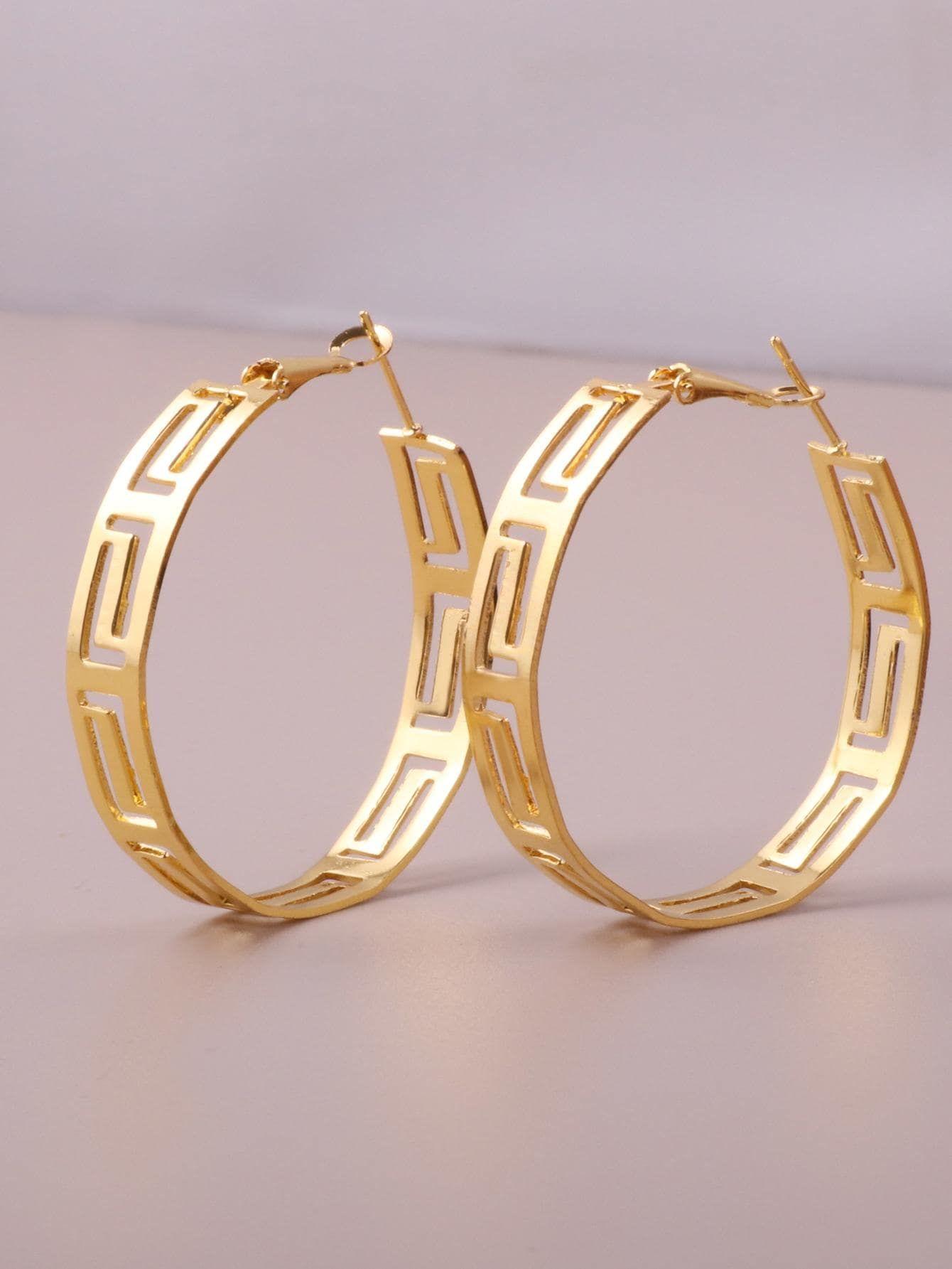 Boucles d’oreilles simples