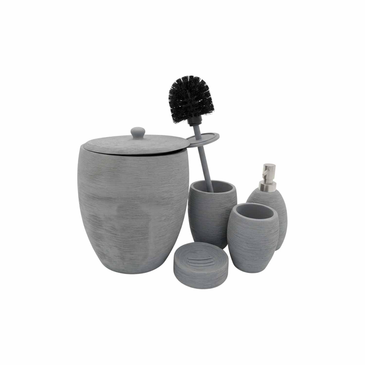 Set d'accessoires de salle de bain 5 pièces Irya Root