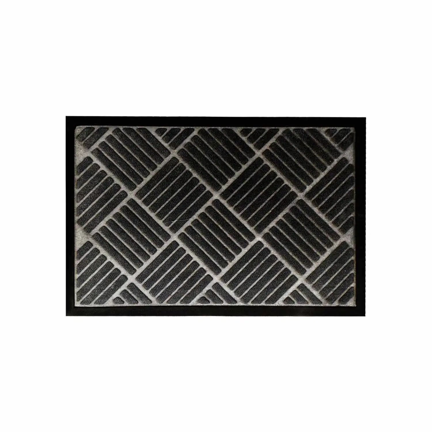 Paillasson d'entrée 40 x 60 cm - Gris