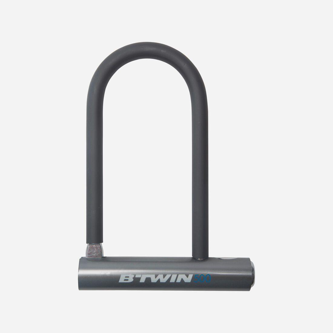 Antivol velo U 500 gris