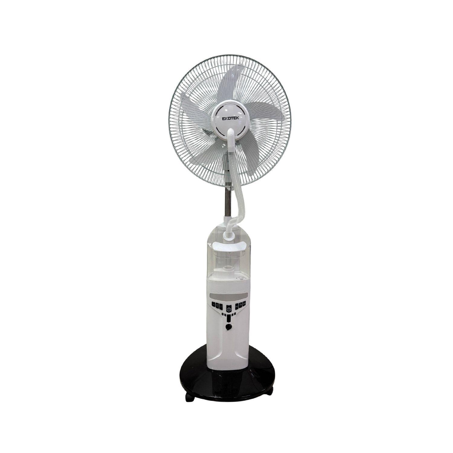 Ventilateur brumisateur rechargeable Ekotek 16" AK-1171 - Réservoir 2 L