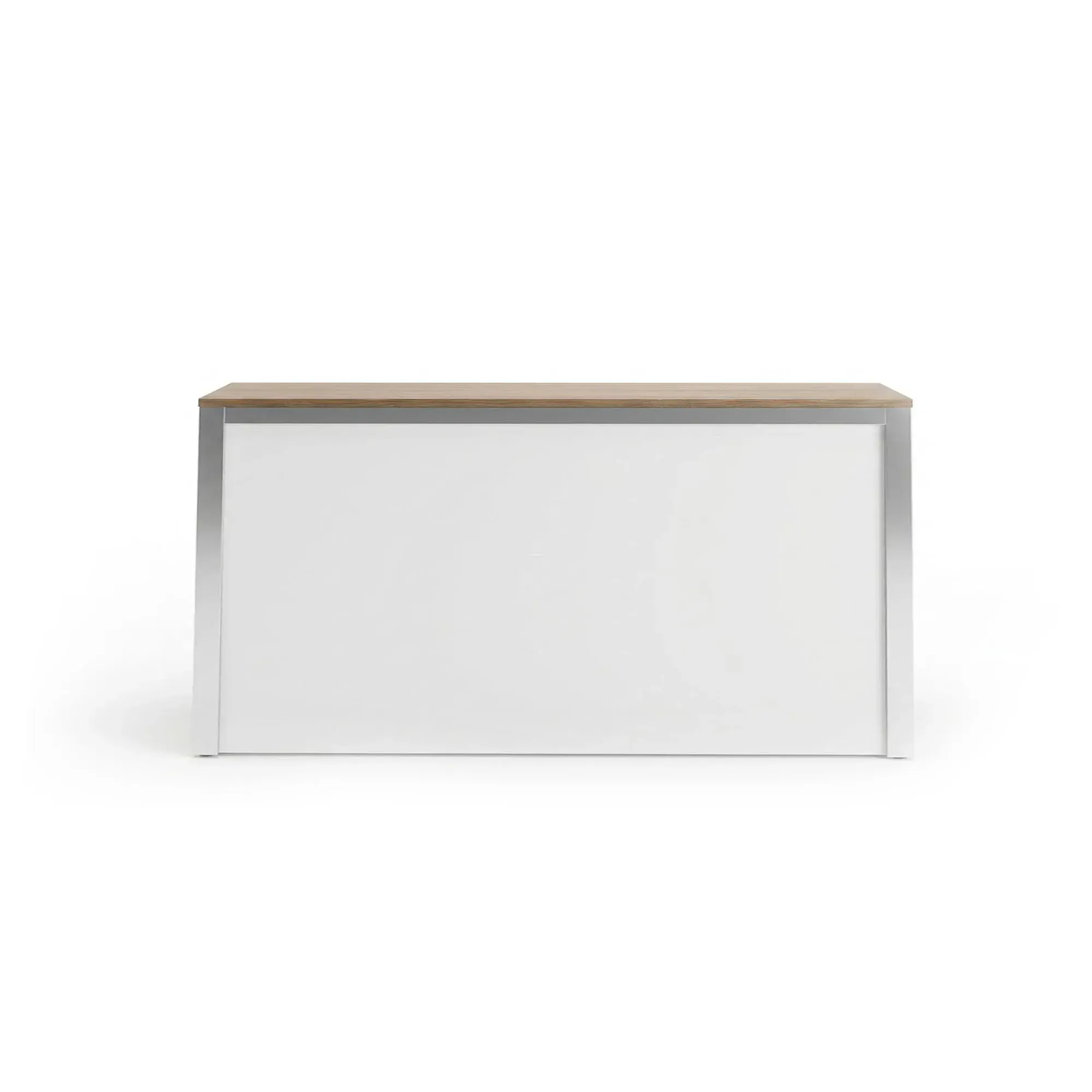 Comptoir d'accueil 200 x 70 x 105 cm avec tiroir - Blanc