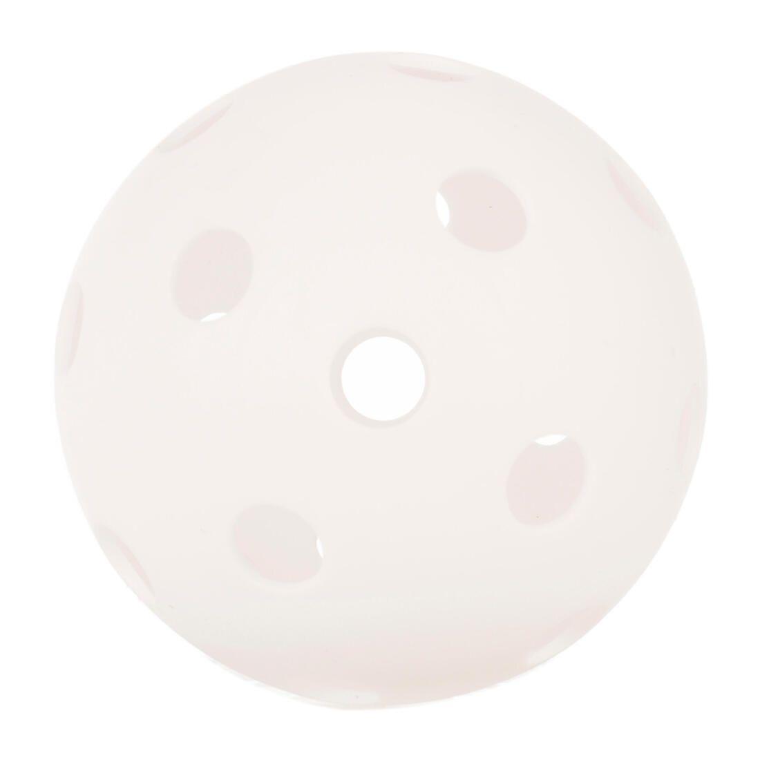 Balle de pickleball blanche