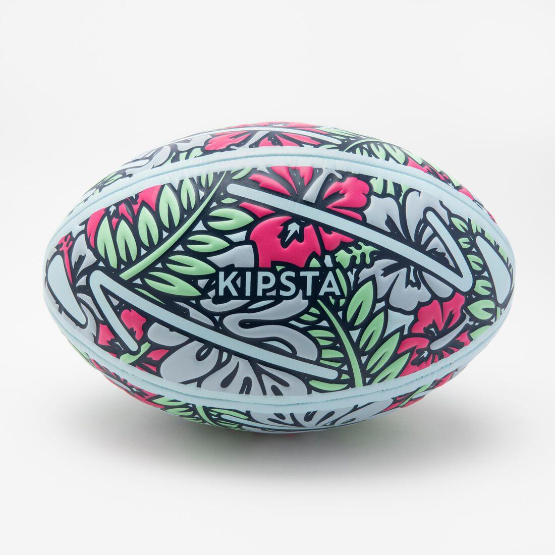 Ballon de beach rugby - Ballon beach tiki taille 3 vert / rose / bleu