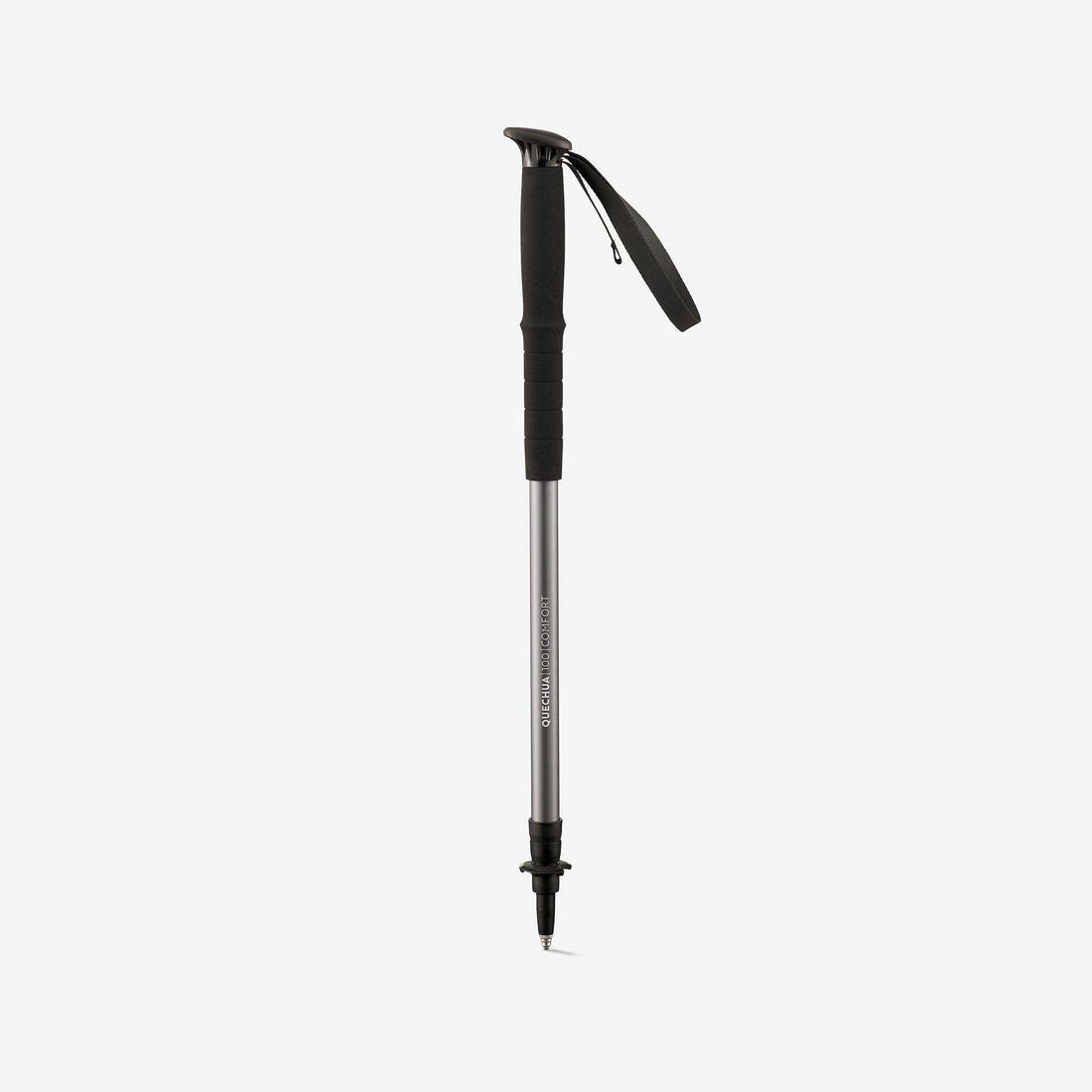 Bâton de randonnée confortable, MH100 Confort gris