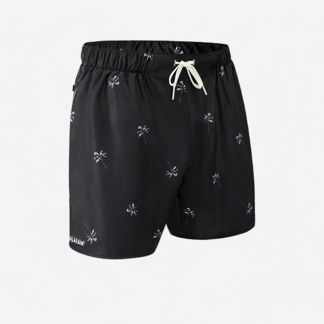 Short de bain 15" homme - 100 palmito