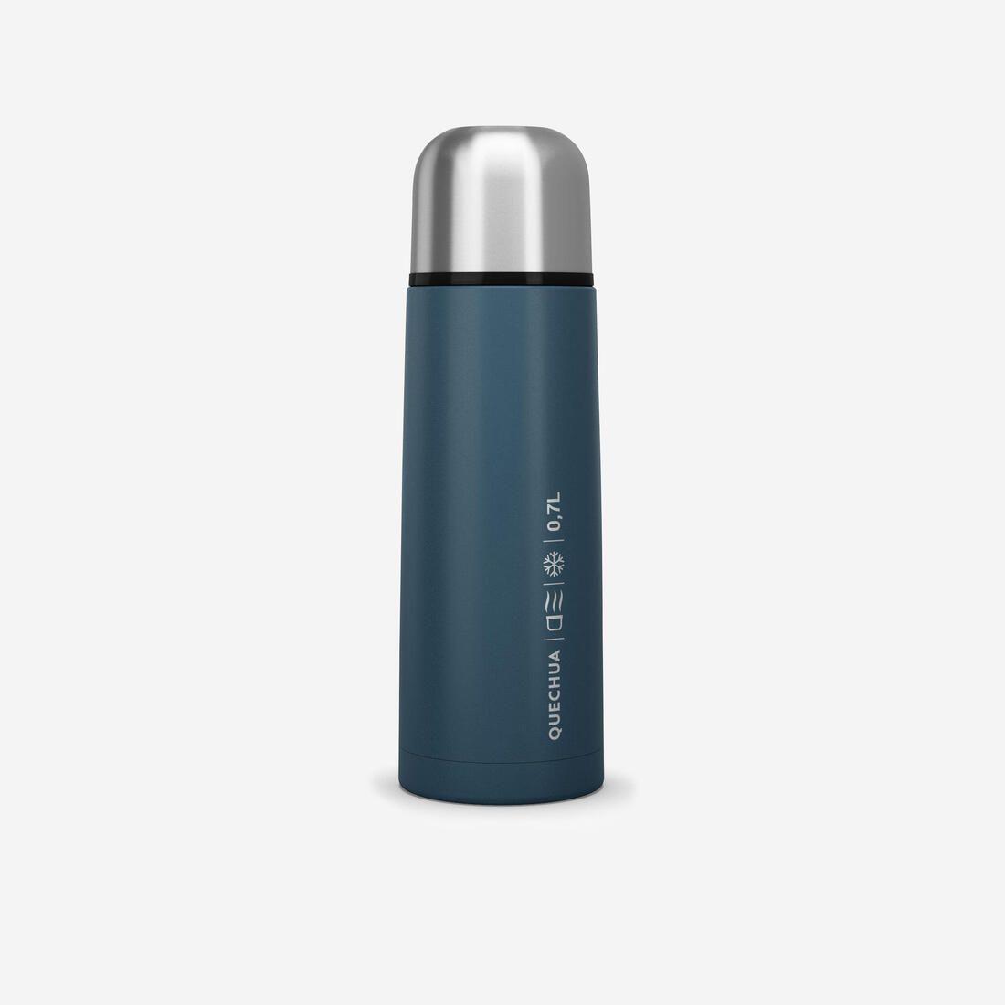 Bouteille isotherme inox 0,7L avec gobelet pour la randonnée
