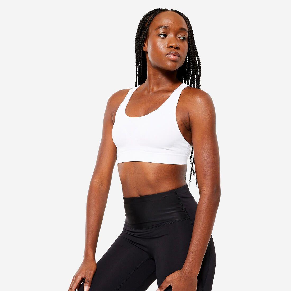 Brassière sans couture dos nageur maintien modéré Femme