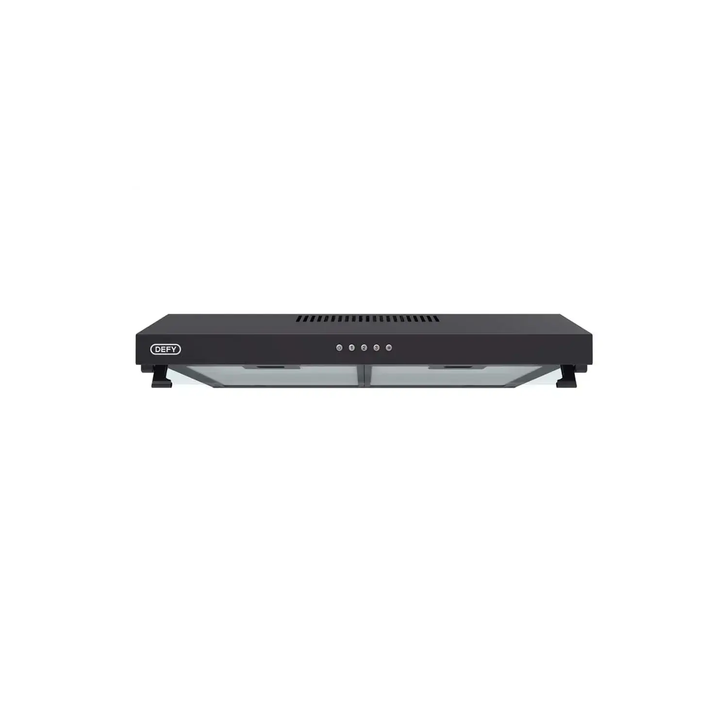 Hotte de cuisine Defy DCH60B 60 cm - 3 vitesses, LED, Noir