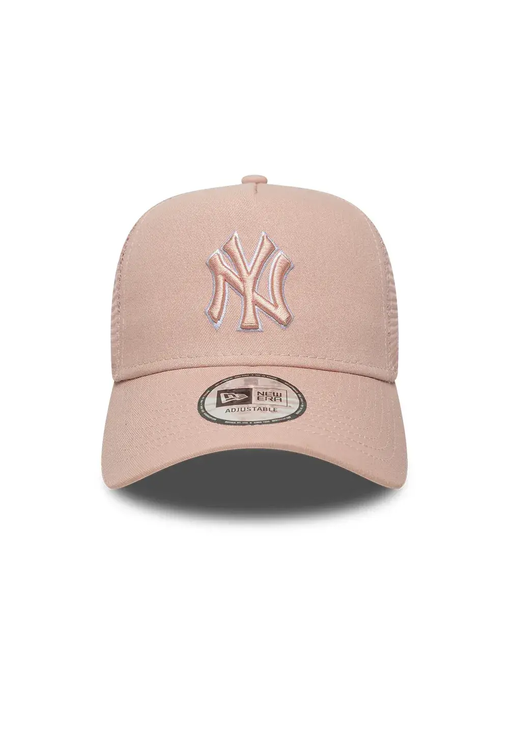 Casquette New Era Outline E-Frame Trucker – New York Yankees – Pastel Pink