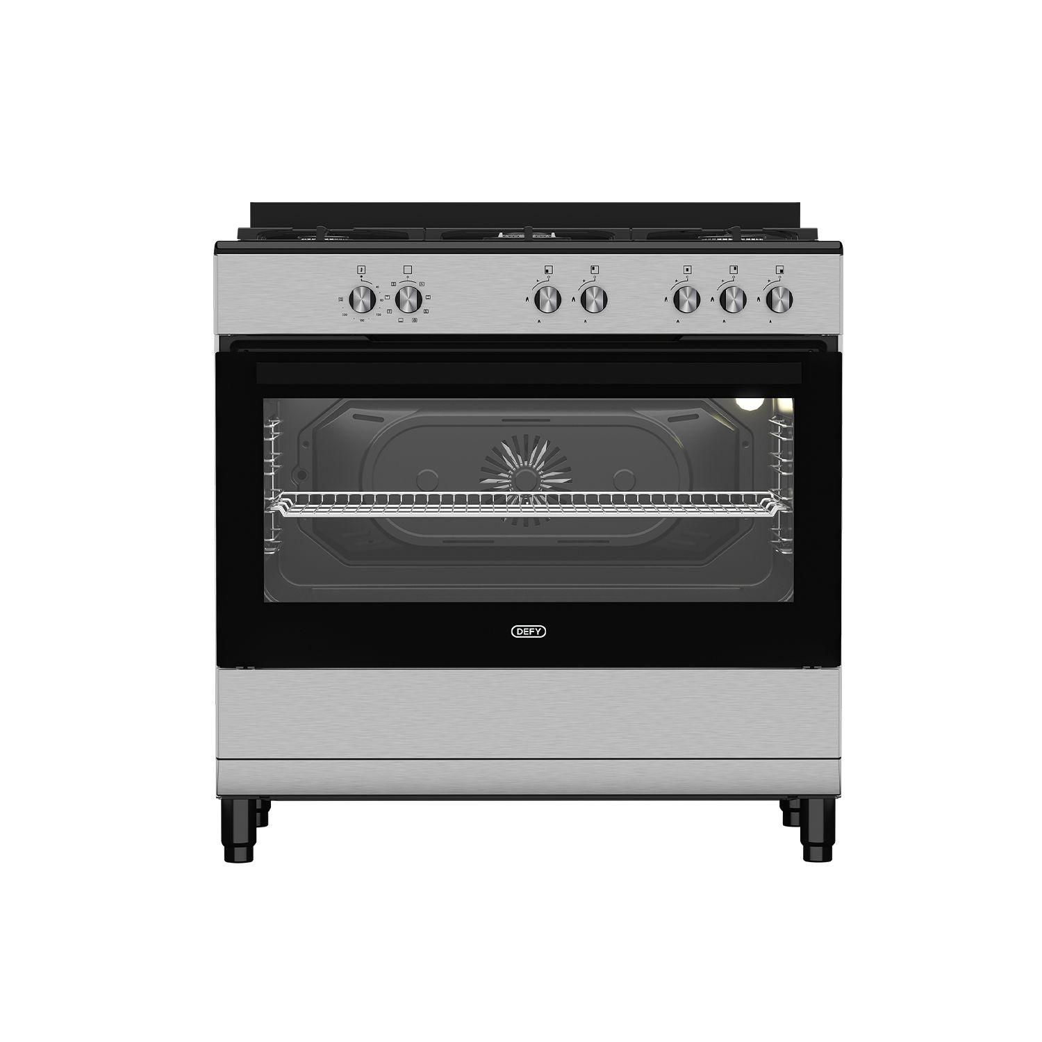 Cuisinière mixte Defy DGS902 90 cm 5 feux gaz - Four électrique 94 L