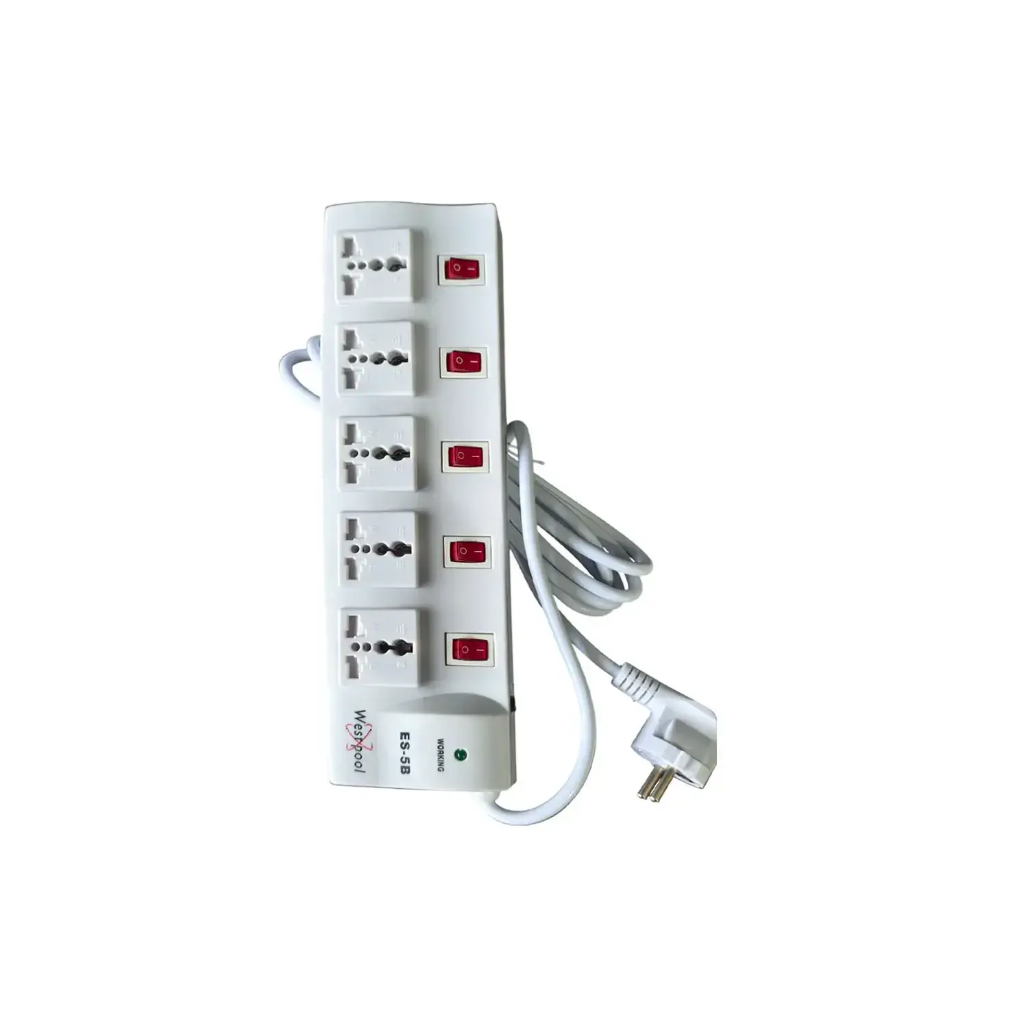 Parafoudre Westpool ES-5B 5 prises + 2 USB - Câble 3 m