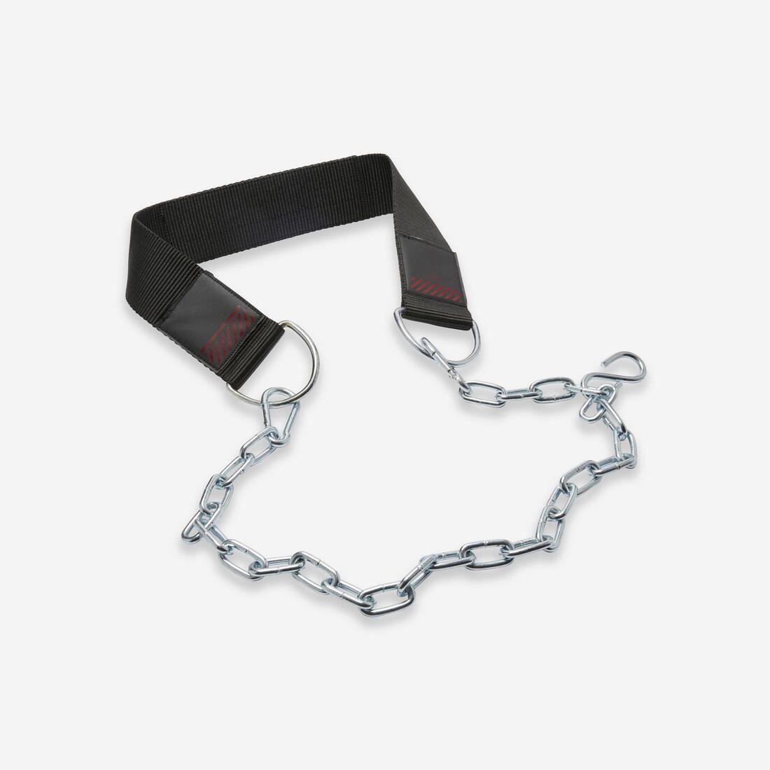 Ceinture chaine lestée musculation pour dips et tractions