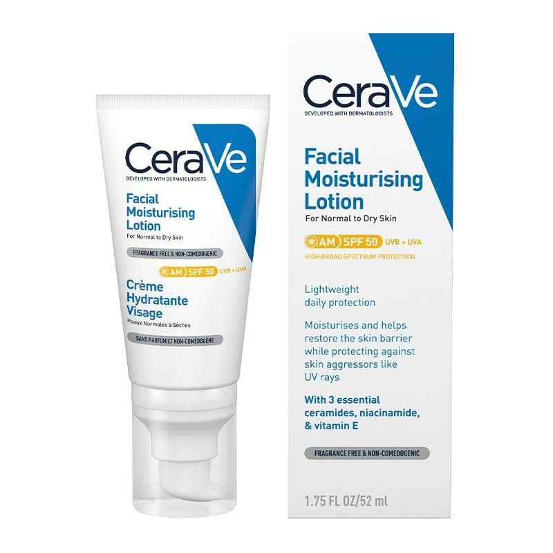 CeraVe Lotion Hydratante Visage AM SPF 50
