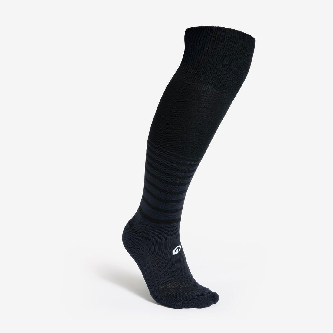 Chaussettes de football rayée enfant viralto club jr bleue