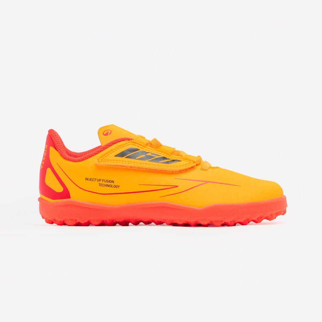 Chaussures de football enfant à scratch 160 easy turf