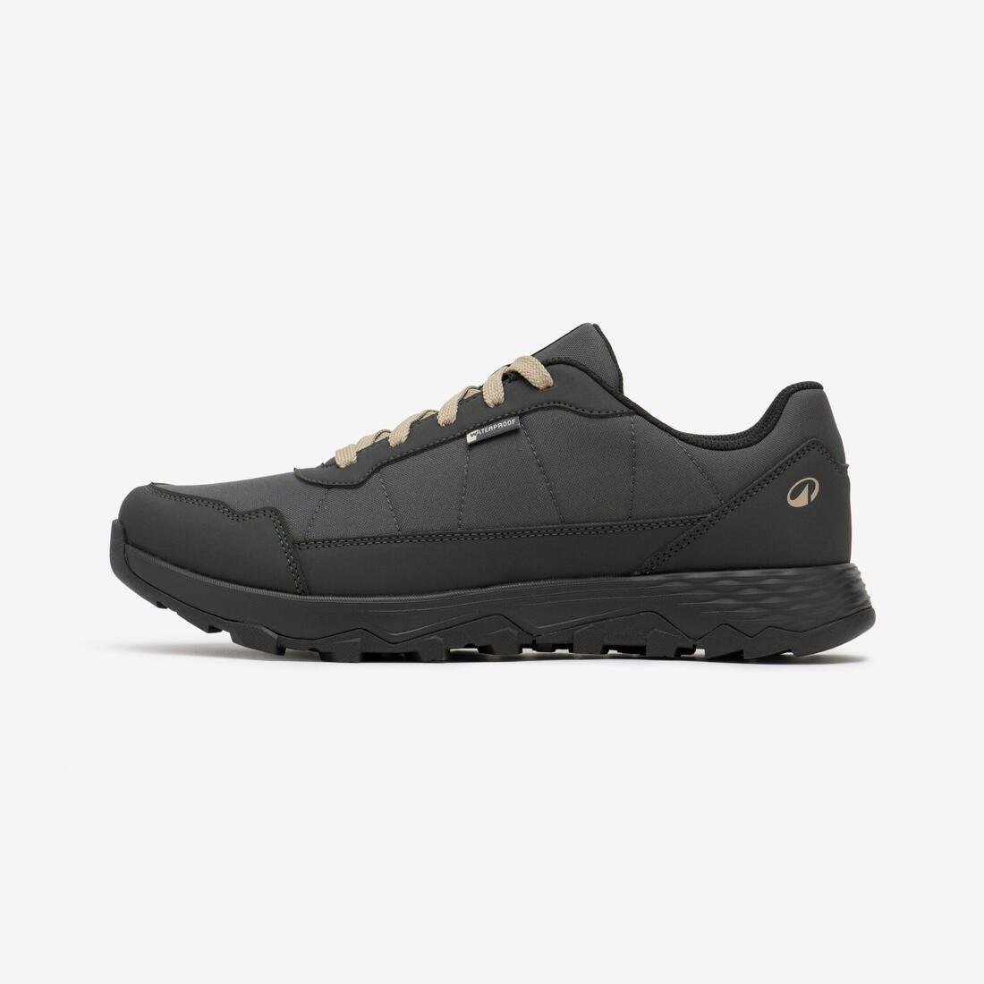 Chaussures de randonnée imperméables homme, NH100 WP gris