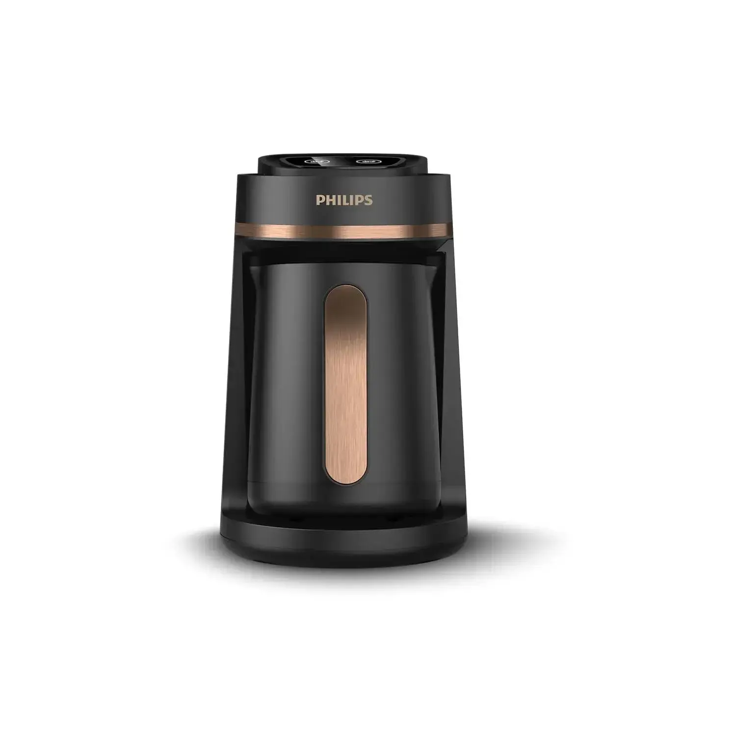 Machine à café turc Philips HDA150/62 - 4 tasses, noir et cuivre